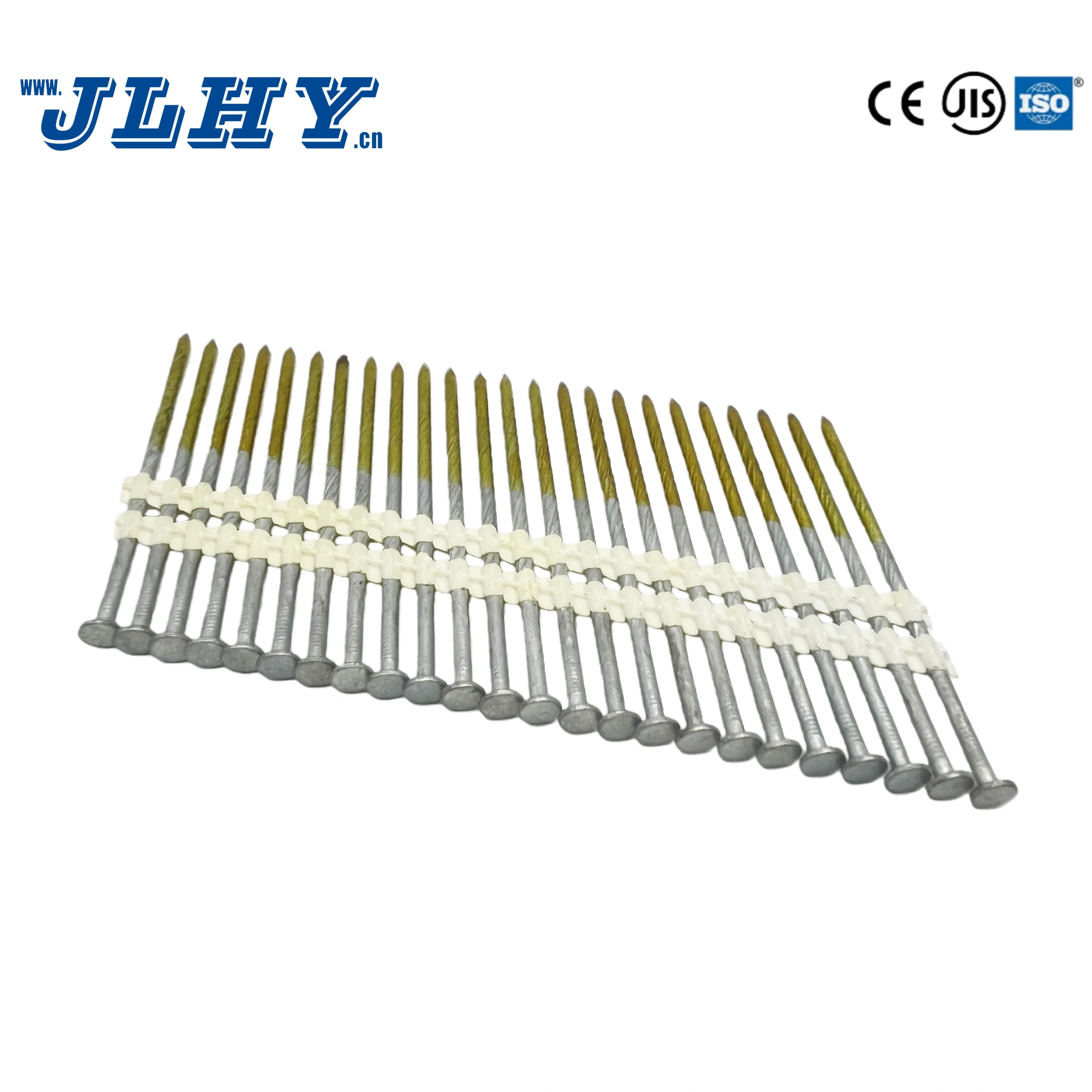 20-22 Degree Casing Head, Ring-Shank Nail - Painted